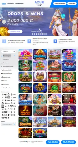 la aplicación e interfaz de CASHALOT CASINO