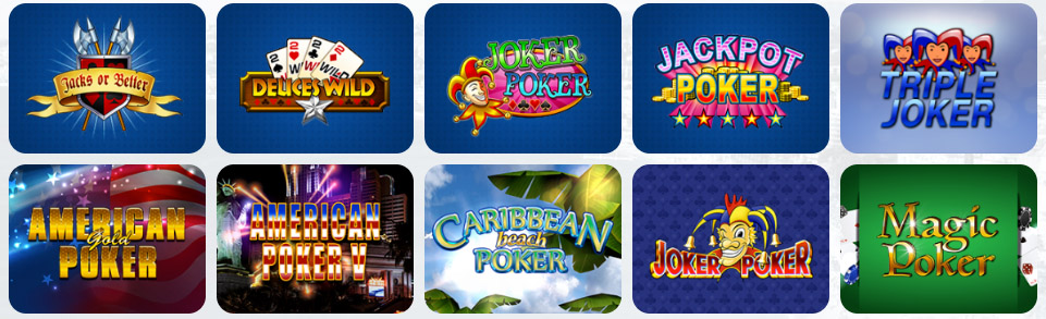 Video Poker CASHALOT CASINO