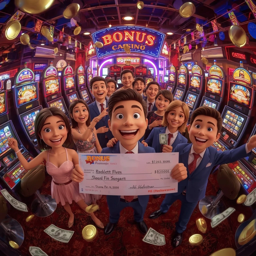 bono en las manos de un hombre en CASHALOT CASINO