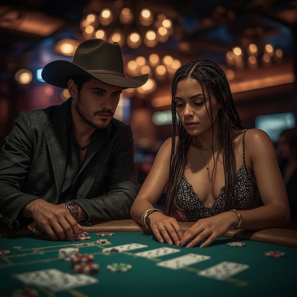 foto de dos jugadores de póker en CASINO CASHALOT